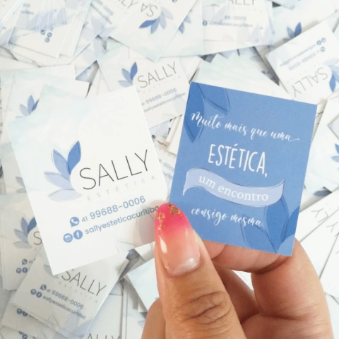 Mini Cartão de Visita ♦ Fosco - comprar online