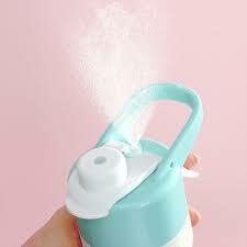 Squeeze Degradê com borrifador - 650ml - Personalizada
