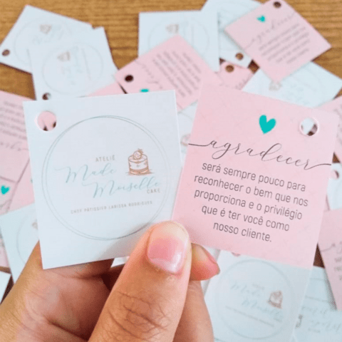 Mini Tag ♦ Verniz Total