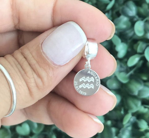 Berloque Signo personalizado