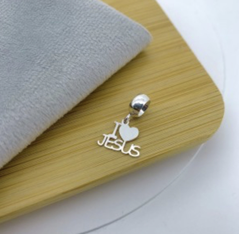 Berloque Eu AMo Jesus - comprar online