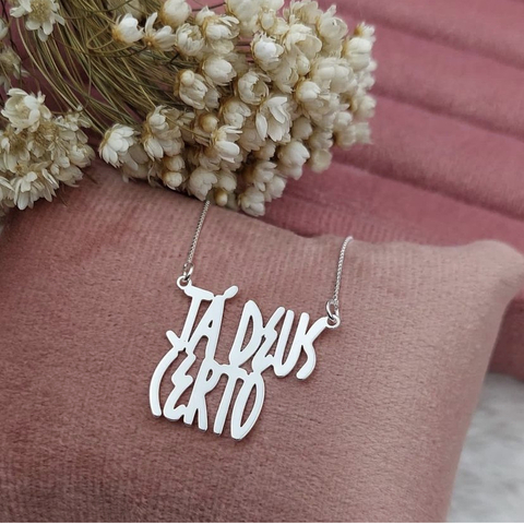 Colar Já Deus Certo - comprar online
