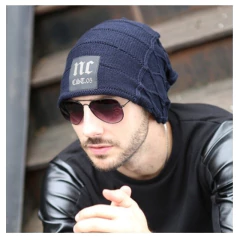 Gorro Masculino Tricô Elástico Beanie Lccmbob* - comprar online