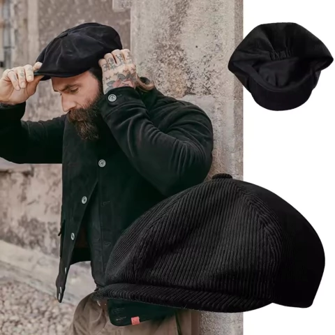 Beret’s* 3474 Boina Masculina Chenille