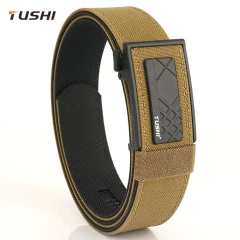 Tushi* 0512 Cinto Masculino Automático Tático Militar Style