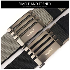 Tushi* 2804 Cinto Masculino Automático Militar Style en internet
