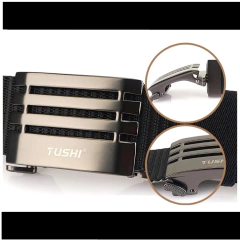 Tushi* 2804 Cinto Masculino Automático Militar Style - Simple Market