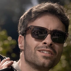 Zenottic* 2220 Óculos de Sol Masculino Retrô Elegant Classic Polarizado - comprar online