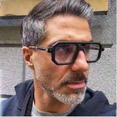 Uemi* 9886 Armação de Óculos Masculino Retrô