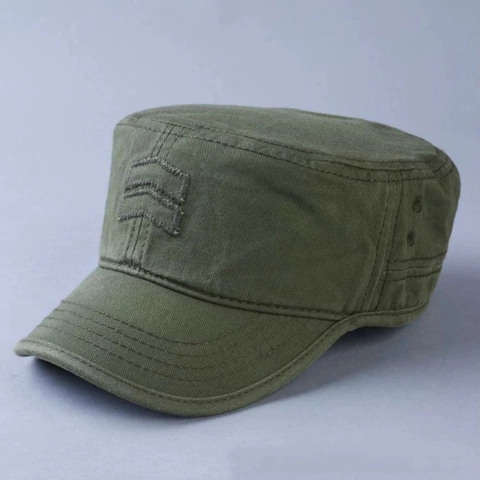 Kurtz* 2884 Boné Masculino Cotton Canvas Militar Style