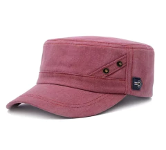 Unikevow* 2080 Boné Masculino Militar Style Aba Curva Lona Canvas 100% Algodão en internet