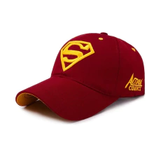 Boné Aba Curva 100% Algodão Bordado Superman* Flex Fit na internet