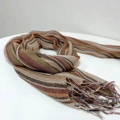 Cachecol Masculino Linho Com Franja Niupoz* 8068 - comprar online