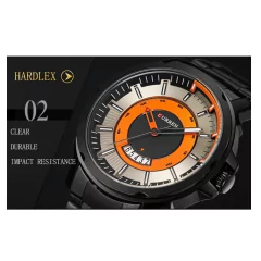 Imagem do Relógio Masculino Aço Inox Data Automática Curren* 8229