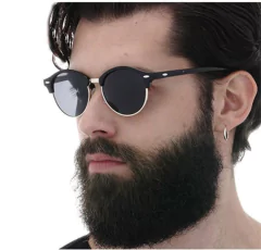 Eyecrafters* 6162 Óculos de Sol Masculino Redondo Polarizado - Simple Market