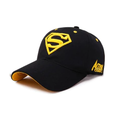 Boné Aba Curva 100% Algodão Bordado Superman* Flex Fit - comprar online