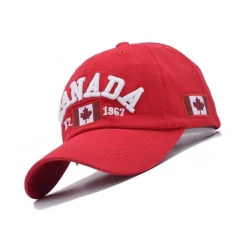Boné Aba Curva 100% Algodão Bordado Canada 1967 - comprar online
