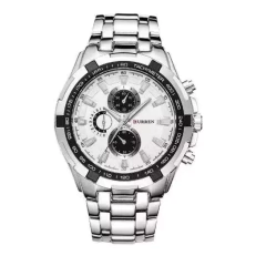 Curren* 8023 Relógio Masculino Aço Inox en internet