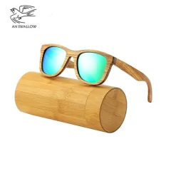 An Swallow* 3040 Óculos De Sol Masculino Bambu Natural - comprar online