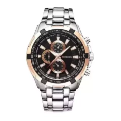 Curren* 8023 Relógio Masculino Aço Inox - tienda online