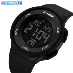 Synoke* 9199 Relógio Masculino Digital Luminous Led - comprar online