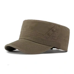 Boné Masculino Aba Curva Lona Canvas 100% Algodão Militar Style Unikevow* 2080 - comprar online