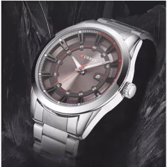 Relógio Masculino Aço Inox Curren* 8246