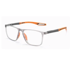 AT* 1019 Armação de Óculos Masculino Round Flexible - comprar online