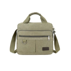 PuAnti* 5698 Bolsa Masculina Mensageiro Canvas 'Lona Militar' - comprar online