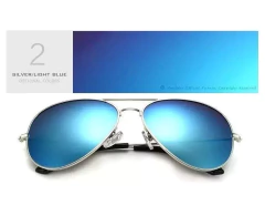 Óculos De Sol Masculino Aço Inox Espelhado Piloto Veithdia* - tienda online