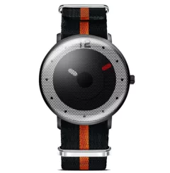 Sinobi* 9633 Relógio Masculino Nylon Aço Inox