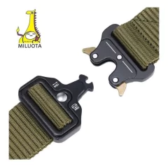 Miluota* 1342 Cinto Masculino Canvas 'Lona Militar' en internet