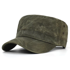 Aetrends* 1914 Boné Masculino Lona Canvas Militar Style