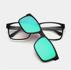 Liyue* 7016 Armação De Óculos Masculino Clip on