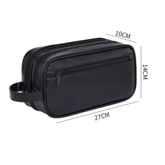 Toiletry* 0179 Necessaire Couro Double Zip en internet