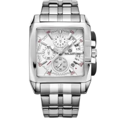 Megir* 2018 Relógio Masculino Aço Inox Cronógrafo Data Automática en internet