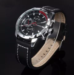 Relógio Masculino Couro Curren* 8216