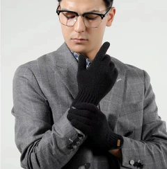 Luva Masculina Lã Touch Screen Golovejoy* 3354 - comprar online