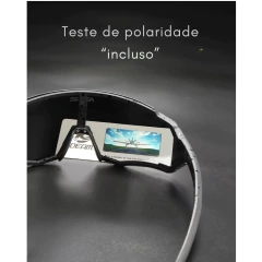 Kdeam* 0719 Óculos de Sol Masculino Polarizado Esportivo TR90 Proteção UV400 - loja online