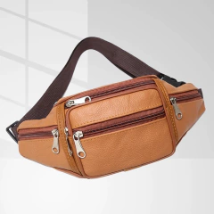 Ziho* 5913 Pochete Masculina Couro - Simple Market