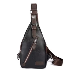 Yqua* 6239 Bolsa Masculina Crossbody Couro na internet