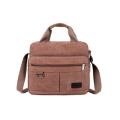 PuAnti* 5698 Bolsa Masculina Mensageiro Canvas 'Lona Militar' en internet