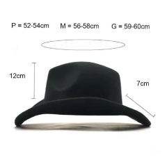 Trentor* 7557 Chapéu Country Masculino - Simple Market