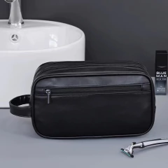 Toiletry* 0179 Necessaire Couro Double Zip - tienda online