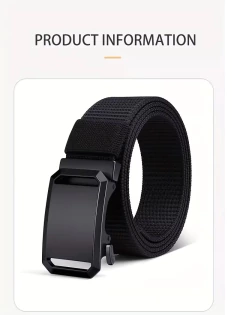 Imagen de Ludivis* 6732 Cinto Masculino Automático Tático Militar Style