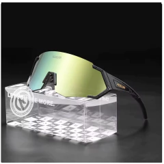 Kdeam* 0719 Óculos de Sol Masculino Polarizado Esportivo TR90 Proteção UV400 - Simple Market
