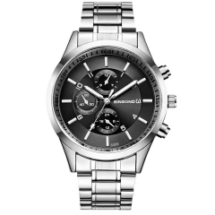 Relógio Masculino Aço Inox Bosck Binbond* 5803 - Simple Market