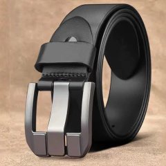 Cinto Masculino Couro Liso Fosco Belt’s* 8697