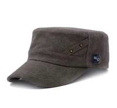 Unikevow* 2080 Boné Masculino Militar Style Aba Curva Lona Canvas 100% Algodão en internet