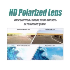 Eyecrafters* 6162 Óculos de Sol Masculino Redondo Polarizado - comprar online